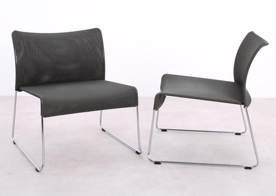 Image 1 of Vitra Soft Sim fauteuil grijs