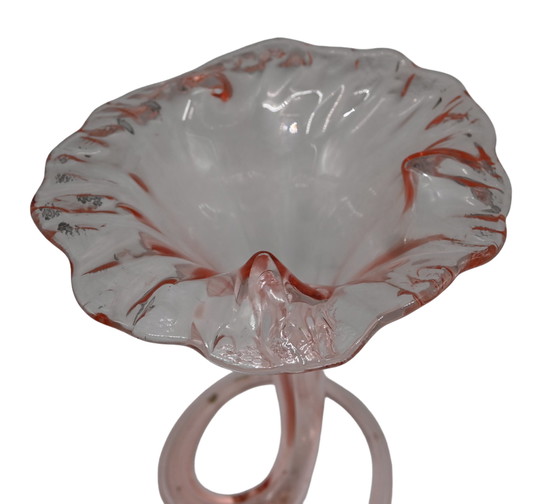 Image 1 of Vintage Murano Italy Trompet vase