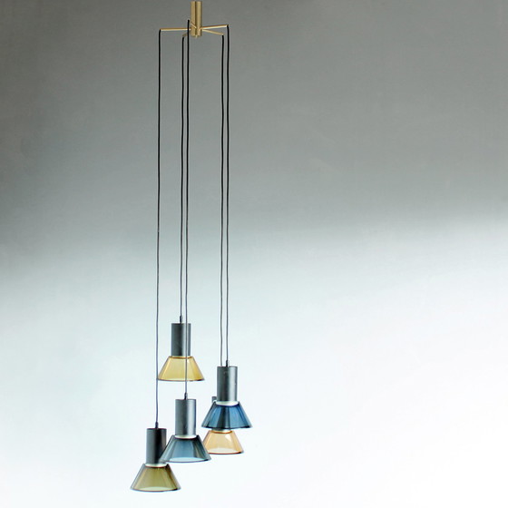 Image 1 of Flavio Poli voor Seguso Vetri d'Arte lamp