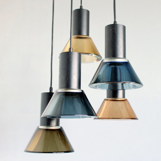 Image 1 of Flavio Poli voor Seguso Vetri d'Arte lamp