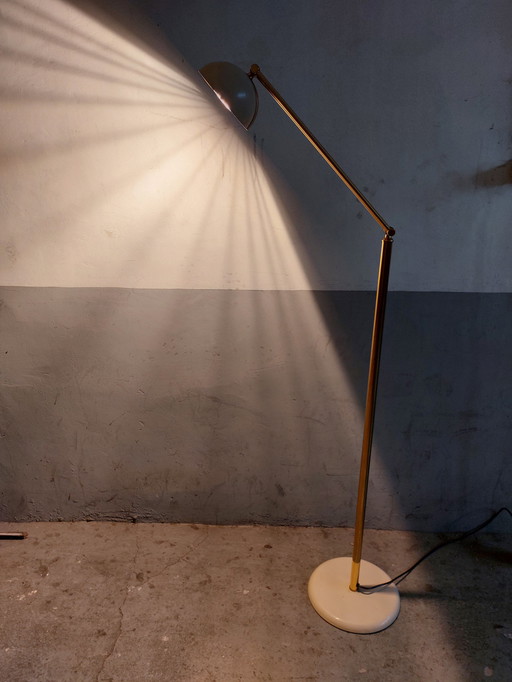 Mid century Hollywood regency floor light