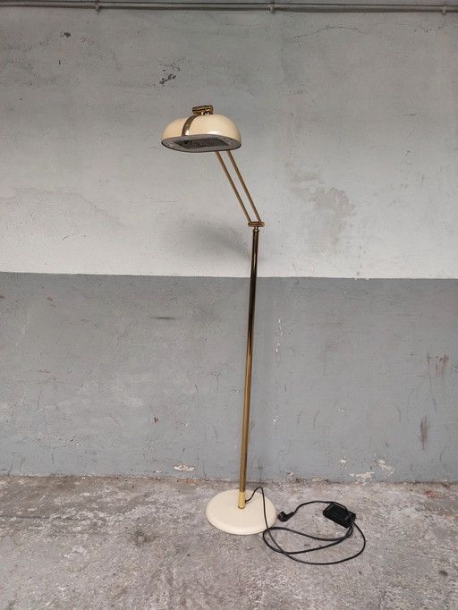 Mid century Hollywood regency floor light