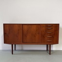 Vintage Deens sideboard in teak 