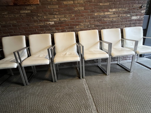 6x Goosens eetkamerstoelen