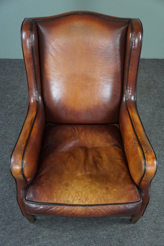 Image 1 of Schapenleren fauteuil