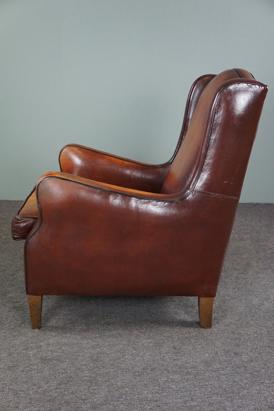 Image 1 of Schapenleren fauteuil