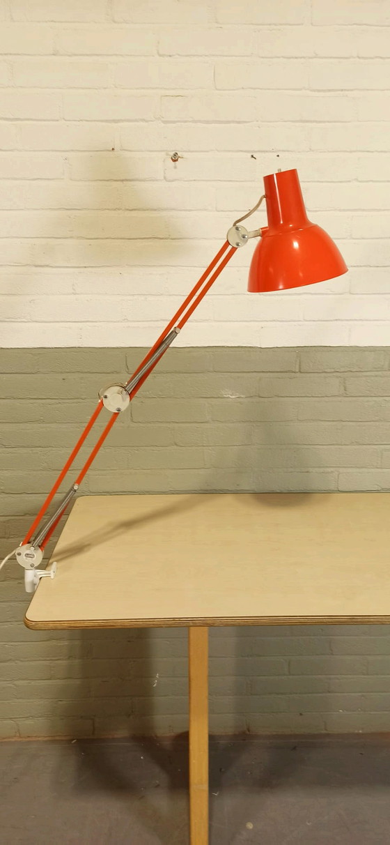 Image 1 of Vintage Luxo tafellamp bureaulamp klemlamp