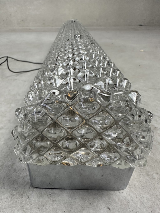 Vintage XL wandlamp Glashütte Limburg