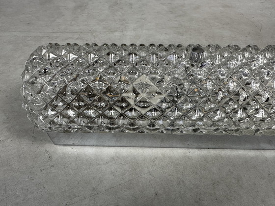 Image 1 of Vintage XL wandlamp Glashütte Limburg