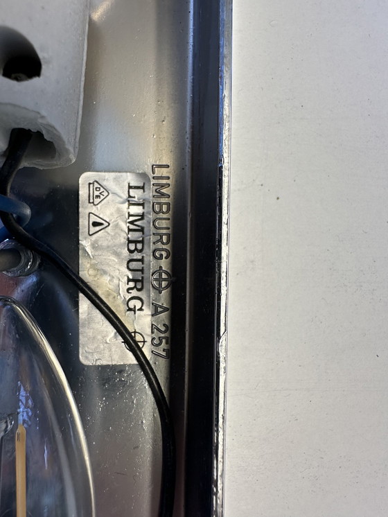 Image 1 of Vintage XL wandlamp Glashütte Limburg