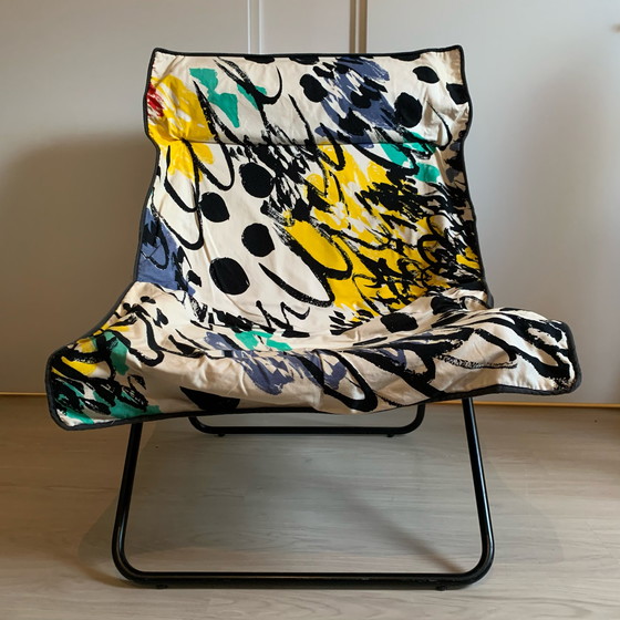 Image 1 of Vintage tube frame lounge chair by