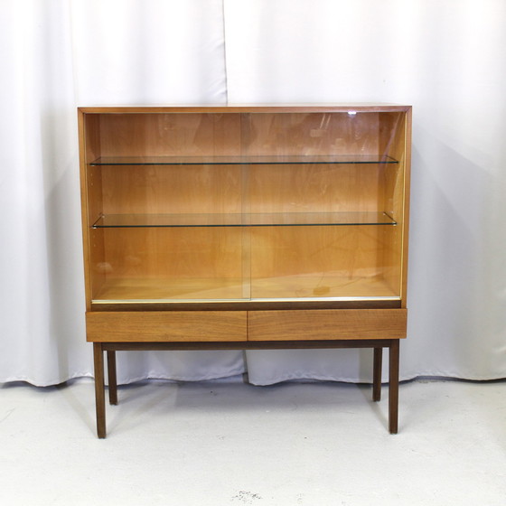 Image 1 of Vintage vitrinekast/ highboard