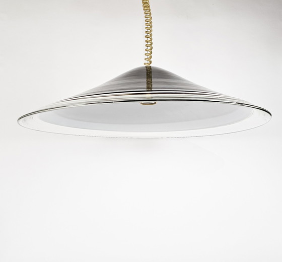 Image 1 of Leucos - Renato Toso - model Melania - XL plafondlamp - Italie - 1968