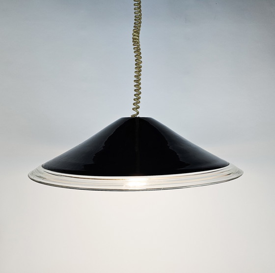 Image 1 of Leucos - Renato Toso - model Melania - XL plafondlamp - Italie - 1968