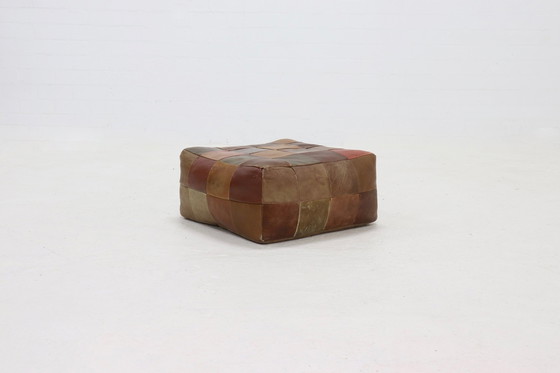 Image 1 of Vintage patchwork poef