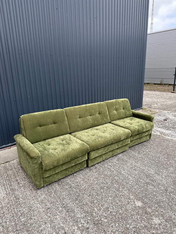 Image 1 of Vintage Velvet slaapbank