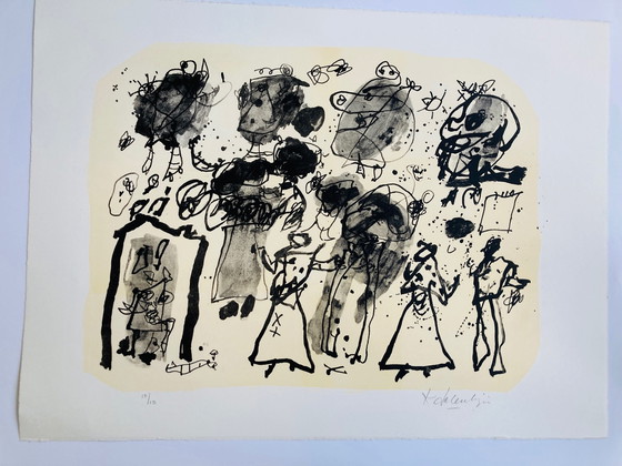 Image 1 of Kees Salentijn - Party time litho