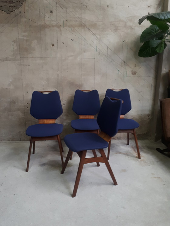 Image 1 of 4x vintage stoel