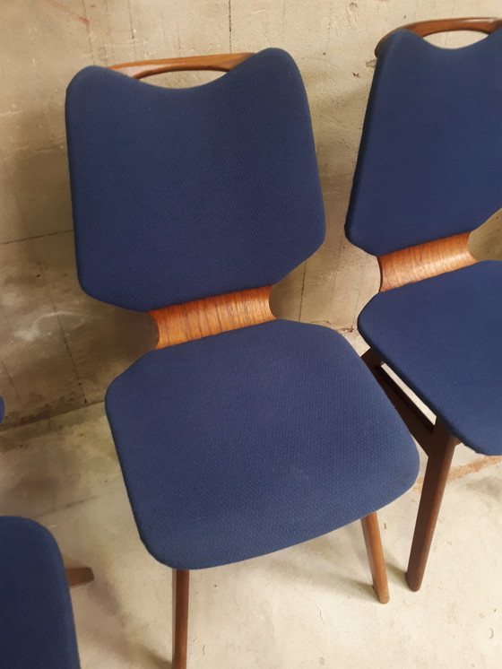 Image 1 of 4x vintage stoel