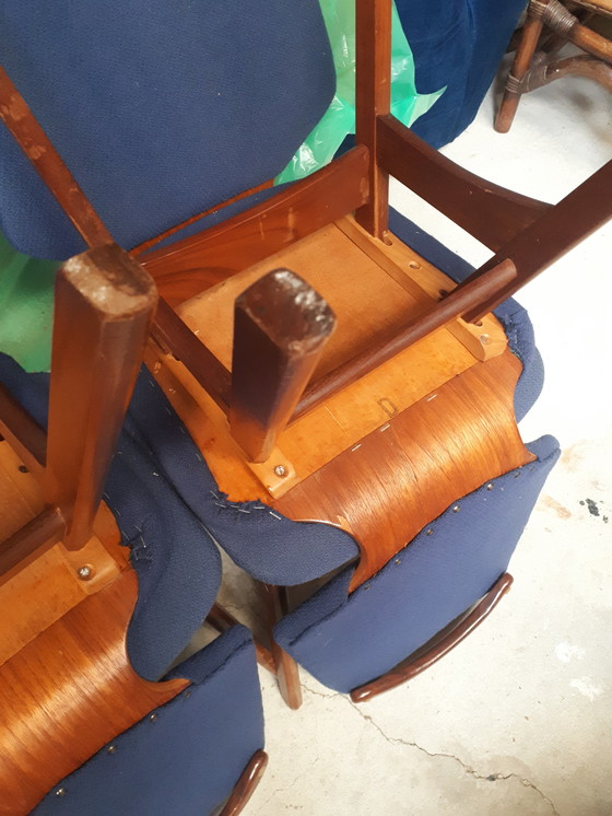 Image 1 of 4x vintage stoel