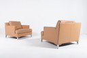 De Sede DS 740 lounge fauteuils met poef