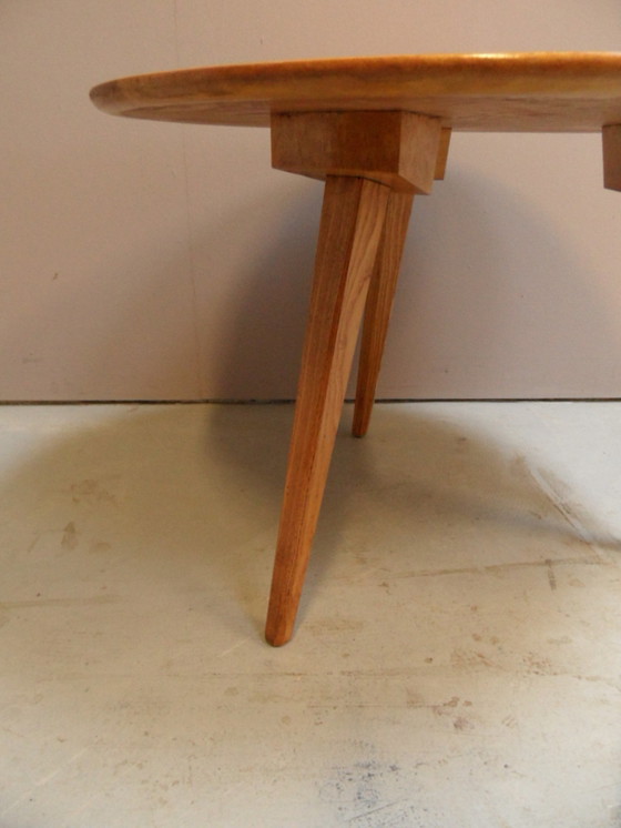 Image 1 of Mid Century  ronde salontafel 1960's