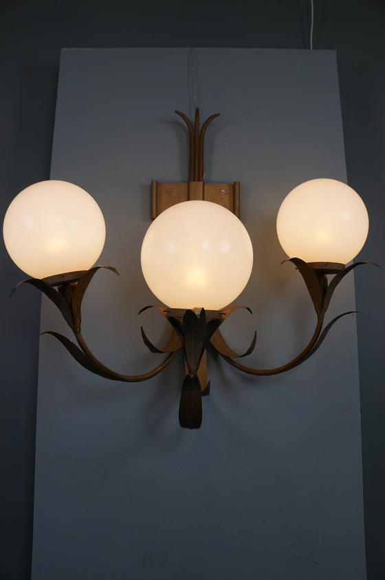 Image 1 of Vintage Regency wandlamp, jaren 70