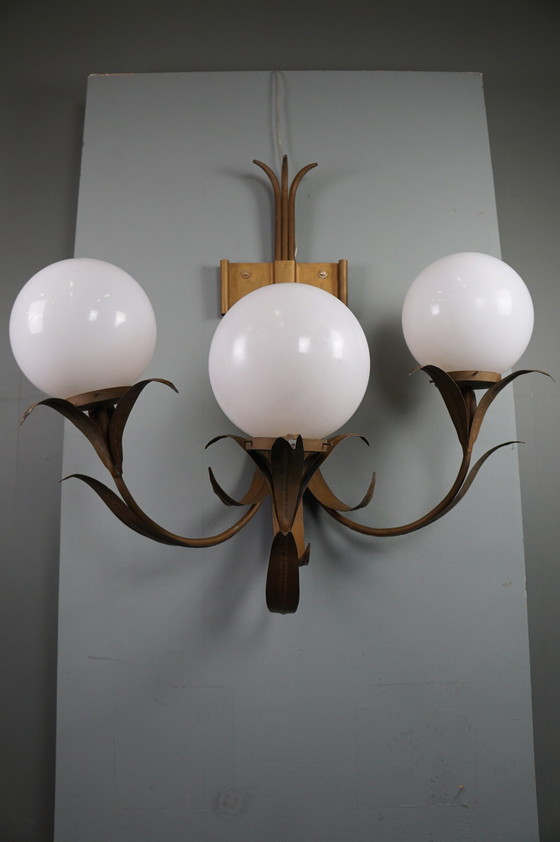 Image 1 of Vintage Regency wandlamp, jaren 70