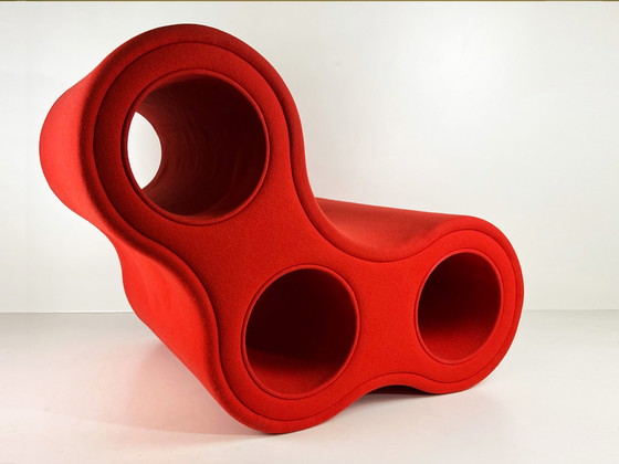 Image 1 of Leif Jørgensen - Hay Round One fauteuil-rood