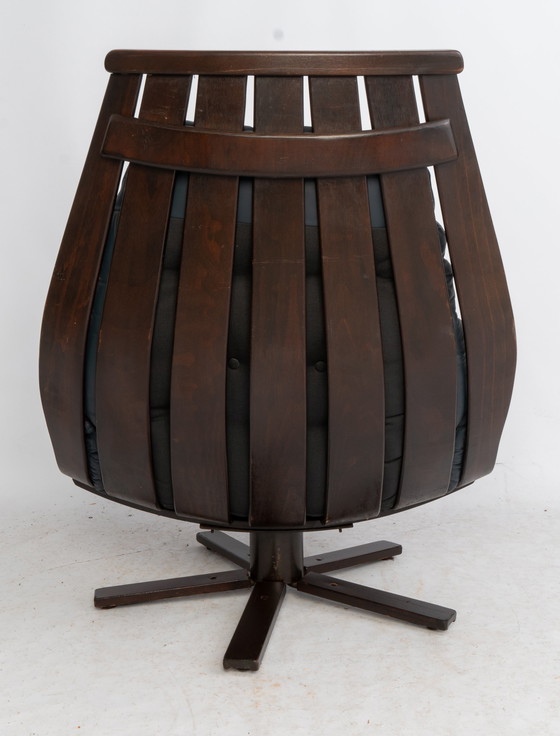 Image 1 of Hans Brattrud draaifauteuil
