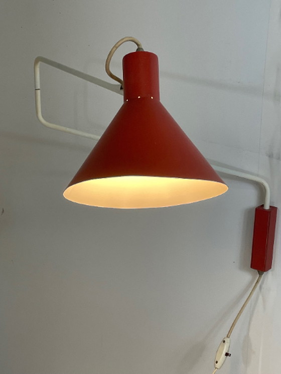 Image 1 of JJ M Hoogervorst - ANVIA - 'Elbow' - Vintage wandlamp