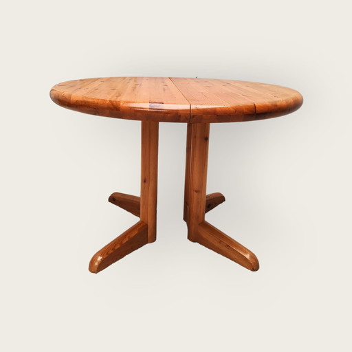 Vintage eettafel, uitschuifbaar