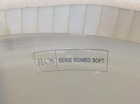 Image 1 of 2x Flos Romeo Soft T1 tafellamp by Philippe Starck