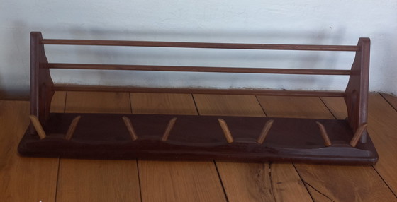 Image 1 of Deense teak vintage kapstok