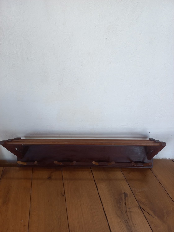 Image 1 of Deense teak vintage kapstok