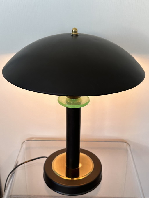 Vintage mushroom shell electric lamp ufo mfg.co ltd.