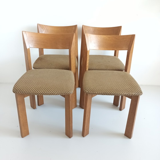 Image 1 of Set van 4 midcentury eetkamerstoelen