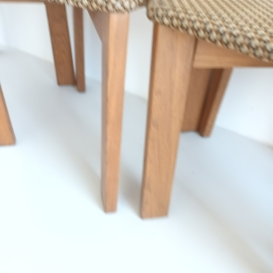 Image 1 of Set van 4 midcentury eetkamerstoelen