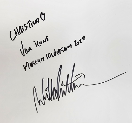 Image 1 of William Rutten - Christina Aquilera - Icons Museum Hilversum - Gesigneerd - 2022