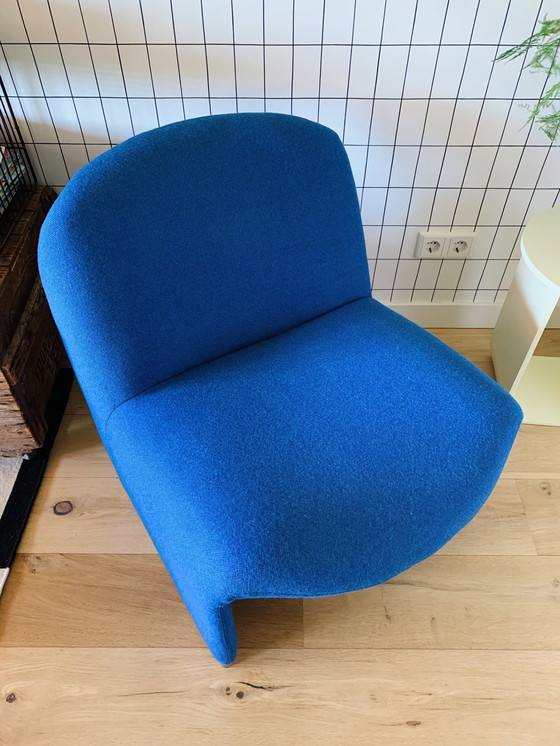 Image 1 of Artifort Alky wollen ploegwool De Ploeg blauw