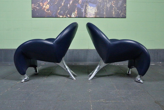 Image 1 of 2x Leolux Papageno fauteuils