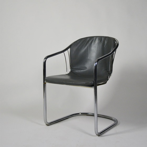 Image 1 of 4 Gastone Rinaldi 70's stoelen Fasem Italië