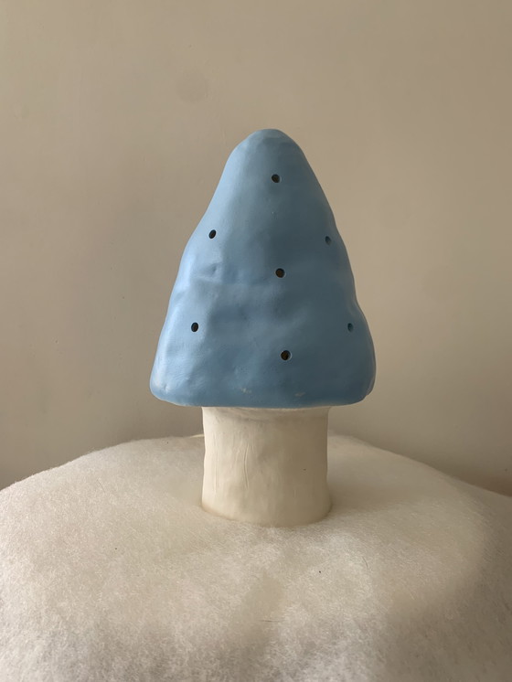 Image 1 of Vintage Heico paddenstoel lamp