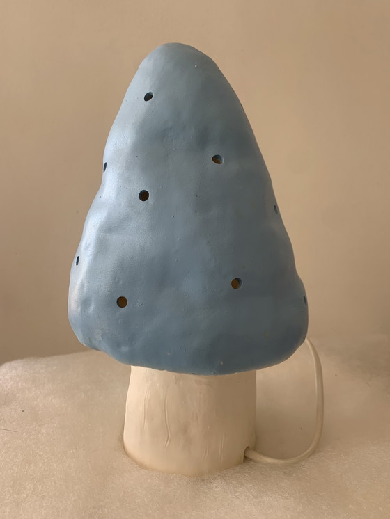 Image 1 of Vintage Heico paddenstoel lamp