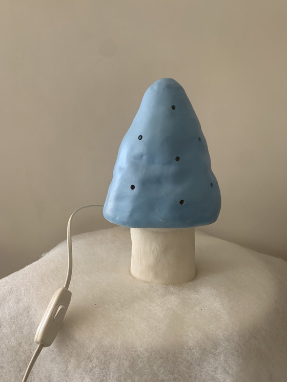 Image 1 of Vintage Heico paddenstoel lamp