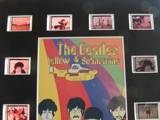 The Beatles Yellow Submarine - Film Cell Display - Met COA - Limited Edition