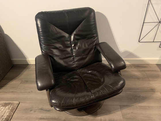 Image 1 of Vintage Leolux draaifauteuil