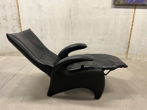 Image 1 of De toekomst Relax fauteuil zwart leer