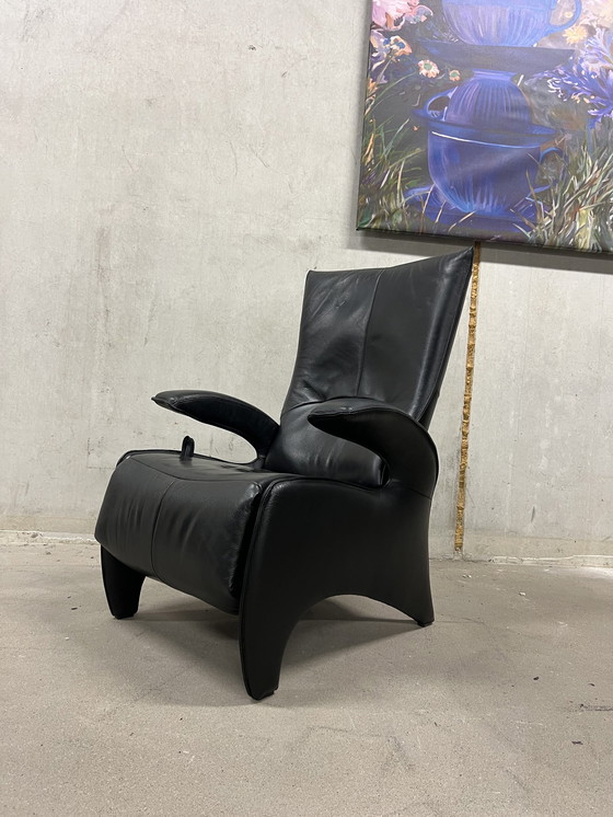 Image 1 of De toekomst Relax fauteuil zwart leer