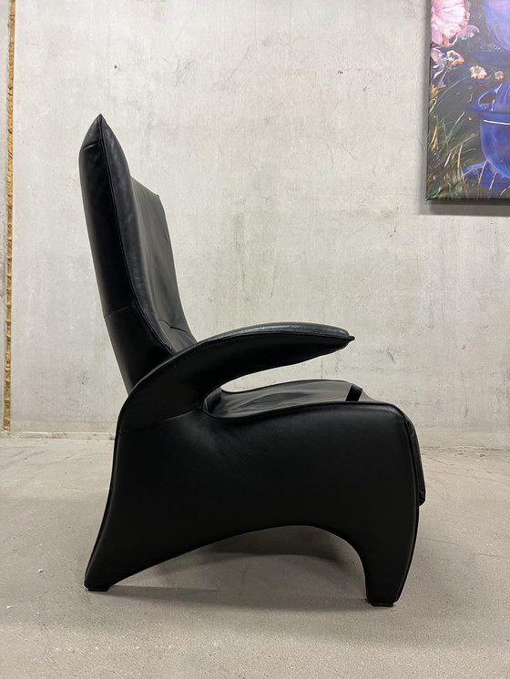 Image 1 of De toekomst Relax fauteuil zwart leer